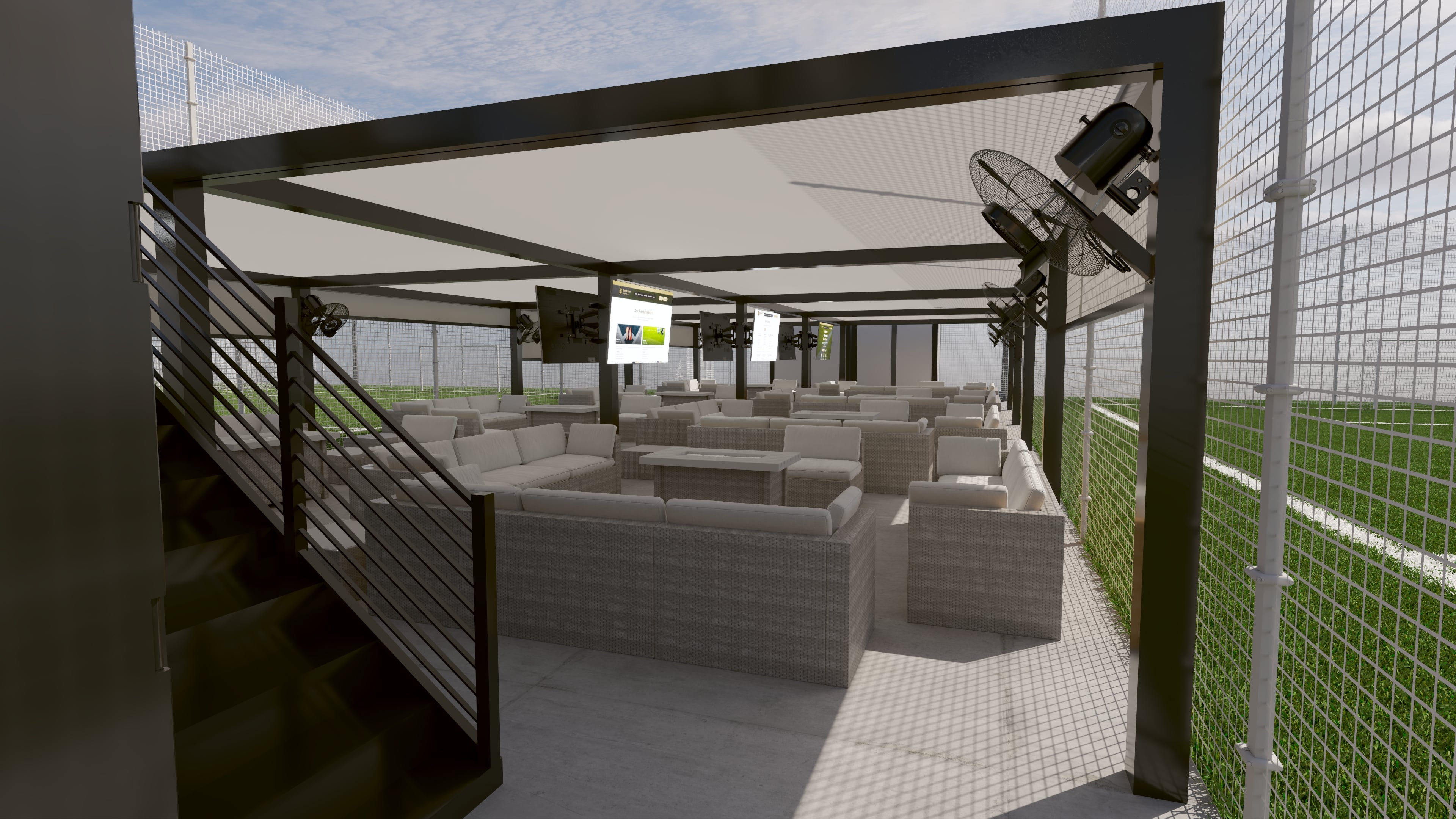 CoolZone Two-Story Lounge