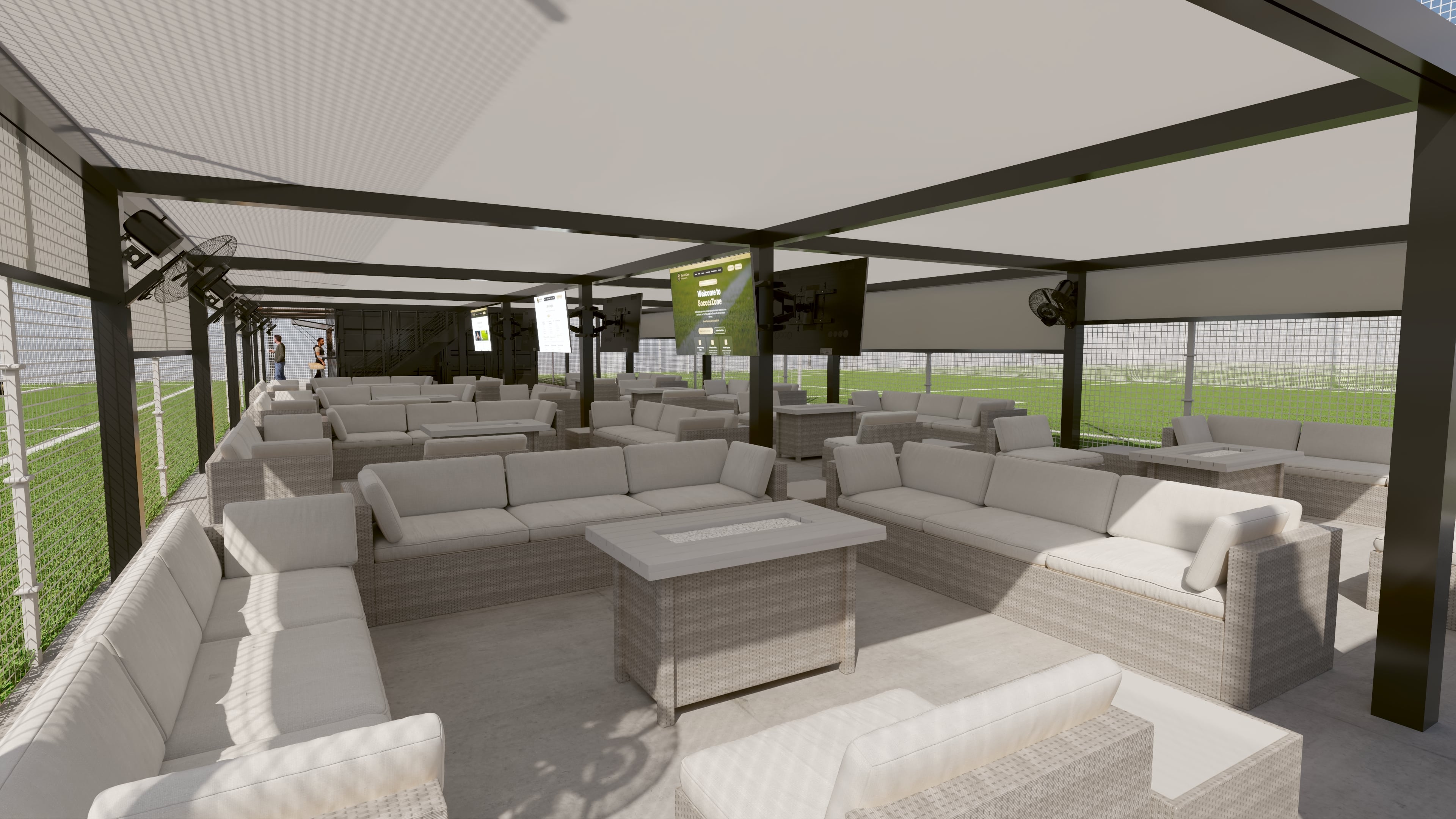 CoolZone Lounge Wide View